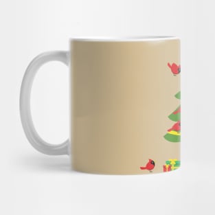 Red Cardinals Christmas Is Merrier When Spent Together Mug